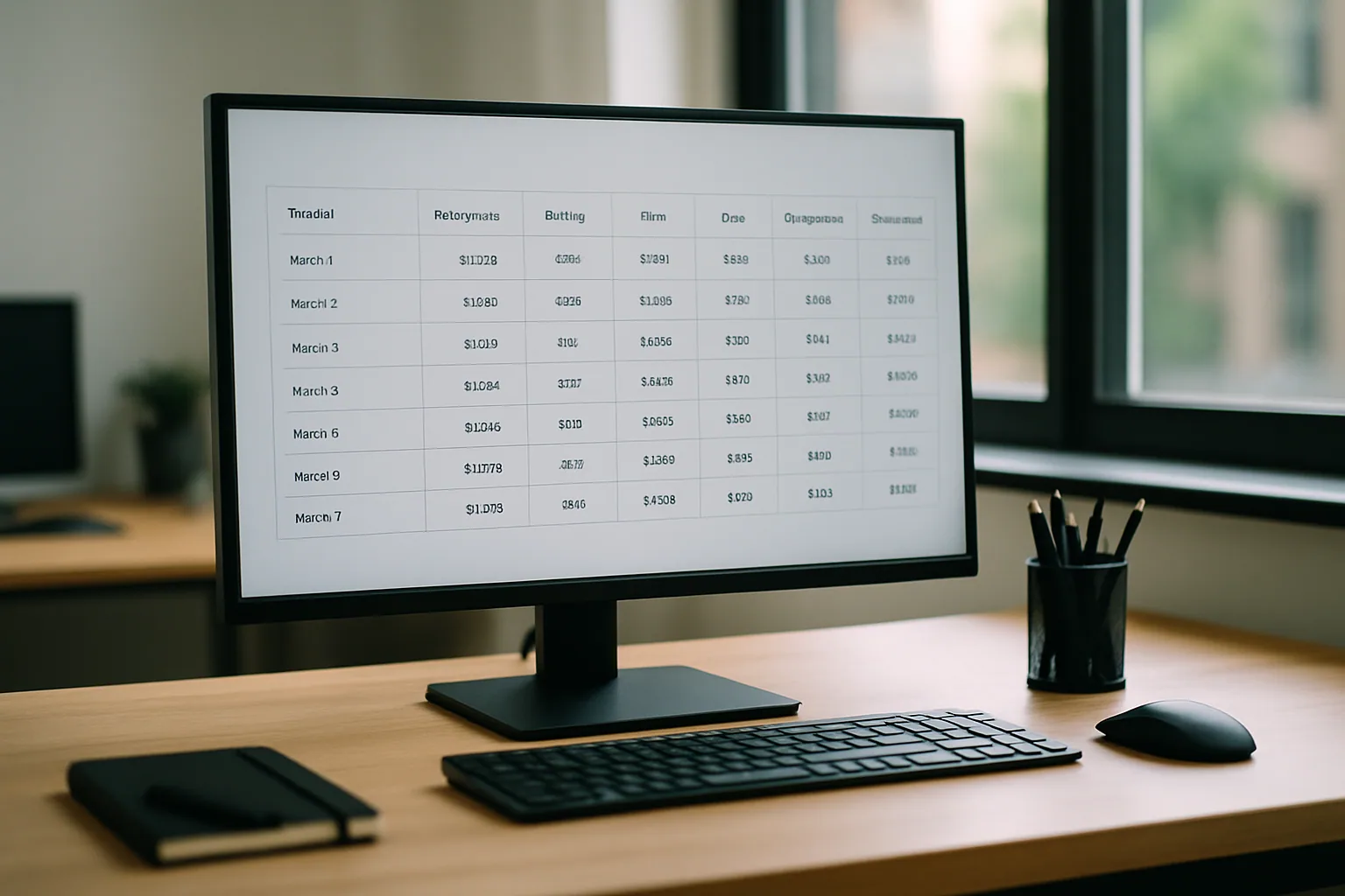 Pantalla mostrando una tabla comparativa de modelos de inteligencia artificial con columnas de características y precios.